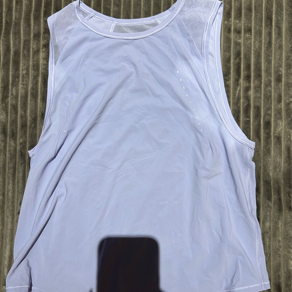 lululemon athletica Light purple Muscle Tee